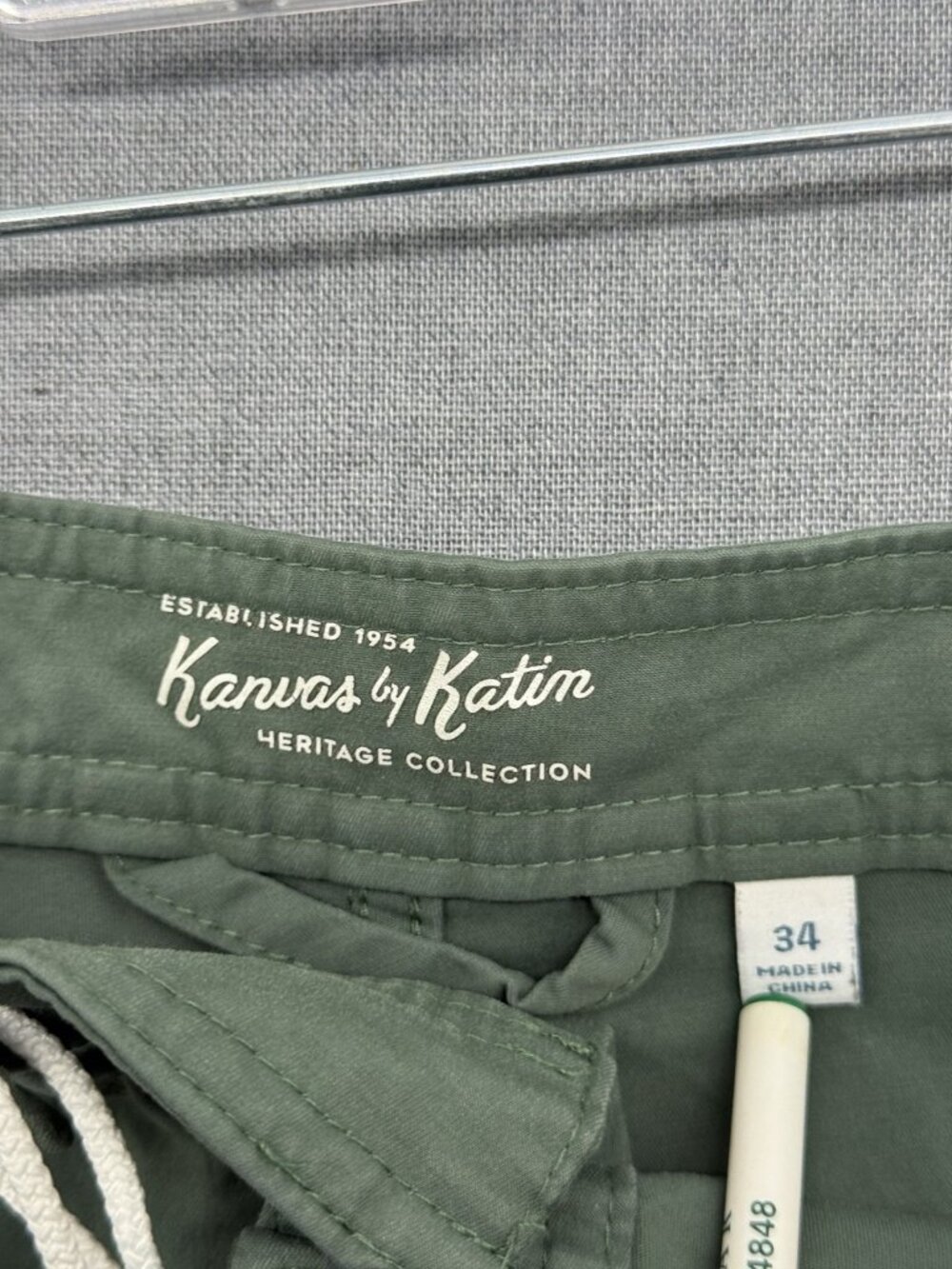 Kanvas By Katin Heritage Collection Board Shorts Mens 34 6" Swim Trunks Pocket - Picture 3 of 6